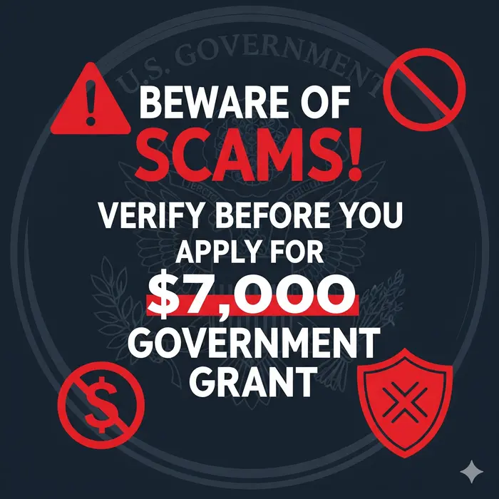 $7,000 Government Grant for Individuals
